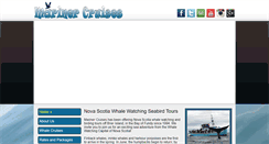 Desktop Screenshot of novascotiawhalewatching.ca